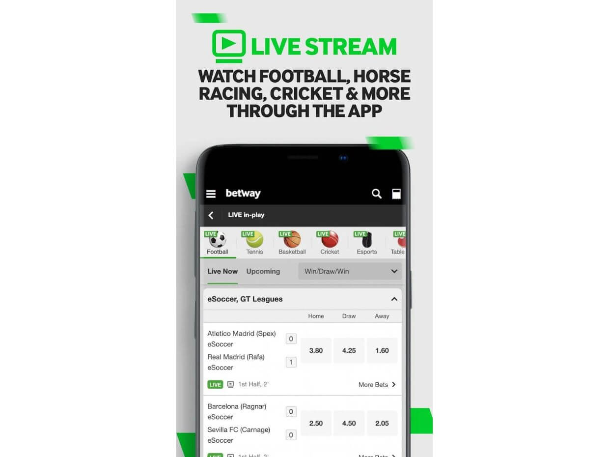 Betway Google Play