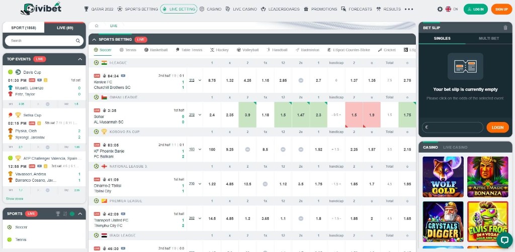 Ivibet apuestas en vivo